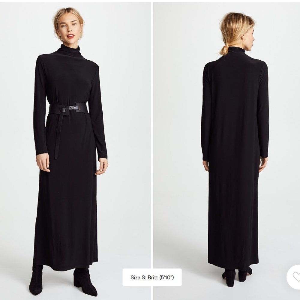 Norma Kamali Turtleneck Dress M $150